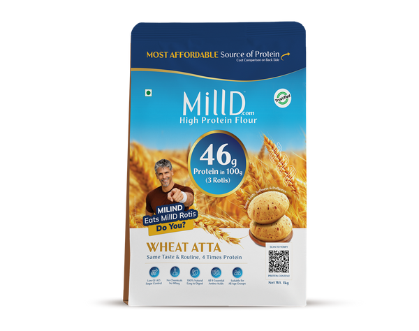 MillD High Protein Wheat Atta pack
