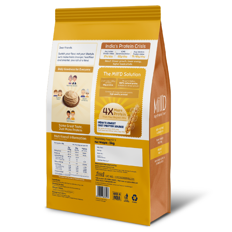 Mill'D High Protein Wheat Flour