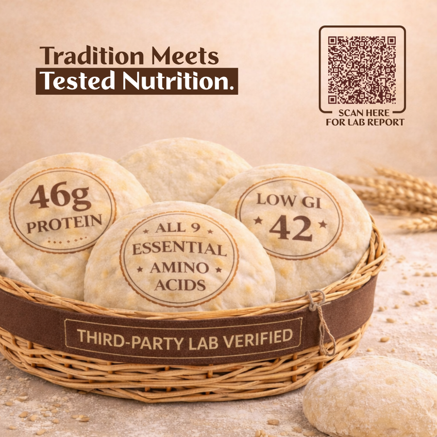 Mill'D 460 Grams Protein in 1kg Atta