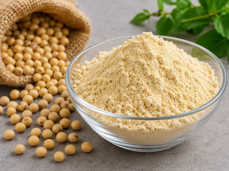 Soya protein fraction with complete plant protein for MillD High Protein Atta